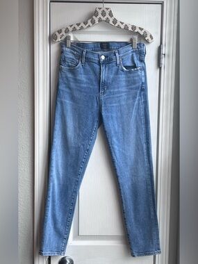 CITIZENS of HUMANITY Rocket Crop High Rise Skinny Jeans Medium Wash Size 28